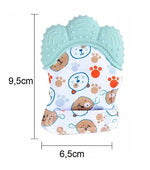 Load image into Gallery viewer, Baby Silicone Moral Teether Gloves
