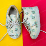 Load image into Gallery viewer, Green Teddy Bear White Lases Lightining Boys And Girls Shoes | BGS103