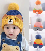 Load image into Gallery viewer, Cute Cartoon Baby Woolen Cap