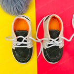 Load image into Gallery viewer, Green And Cream Shoes With Lases Boys Casual Shoes | BS2000B
