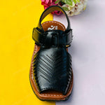 Load image into Gallery viewer, Black Stripes Kids Imported Chapple For Boys and Girls
