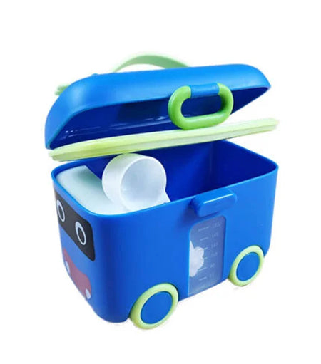 Royal Blue Milk Powder Storage Container