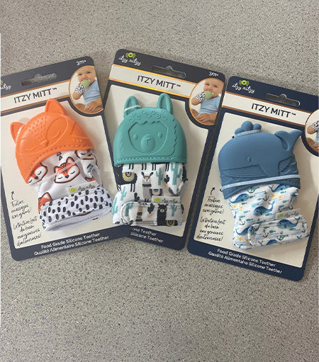 Food Grade Finger Silicone Teether