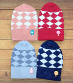 Load image into Gallery viewer, Suqare Shaped Baby Winter Cap
