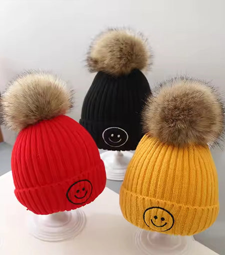 Cute Baby Woolen Cap