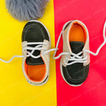 Load image into Gallery viewer, White Lases Boys Shoes
