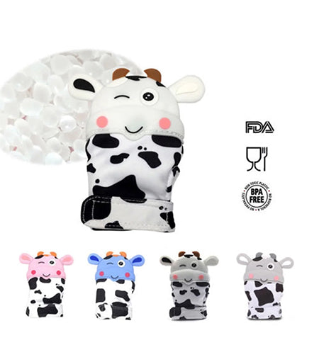 Cow Silicone Baby Teether