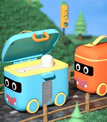 Light Purple Milk Powder Storage Container