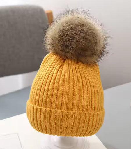 Cute Baby Woolen Cap