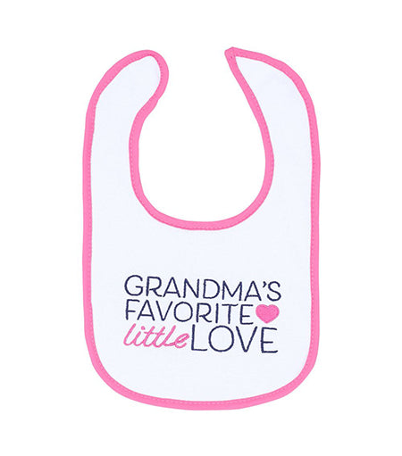 Grandma Baby Pack Of 3 Bibs Set