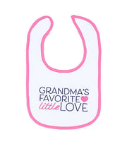 Grandma Baby Pack Of 3 Bibs Set