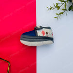 Load image into Gallery viewer, Royal Blue Newborn Stripes Shoes
